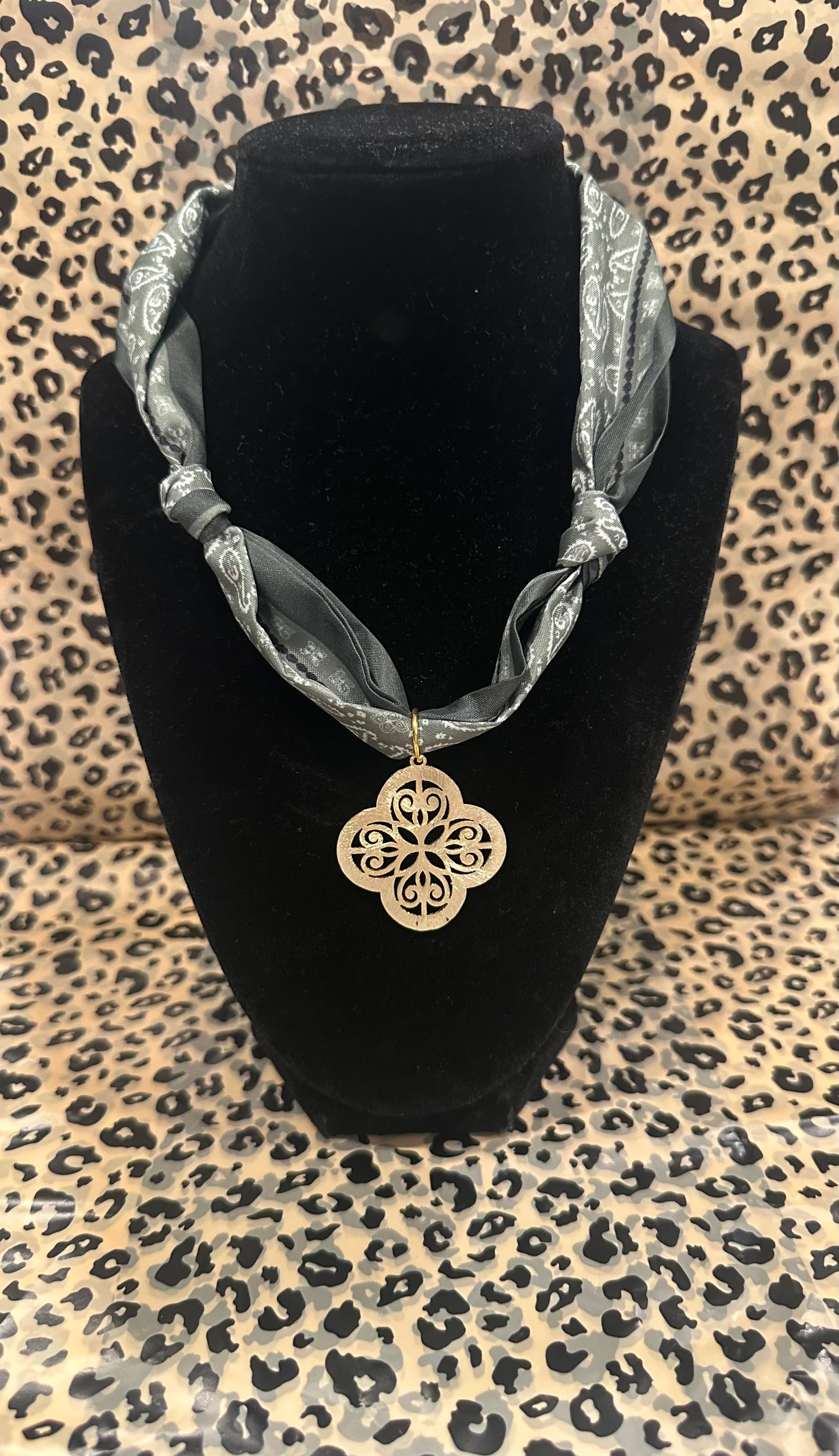 Jade Scarf Necklace