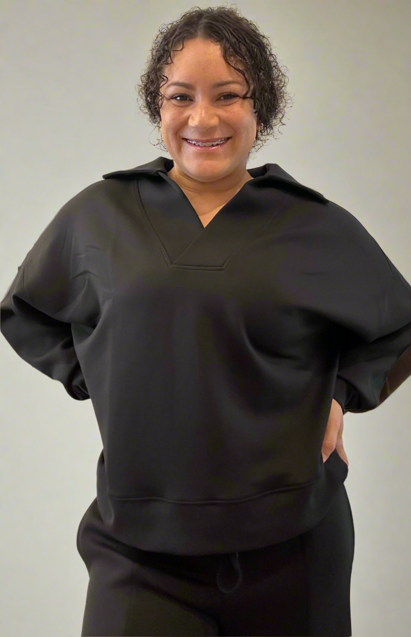 Black Murrell Top & Pants Set