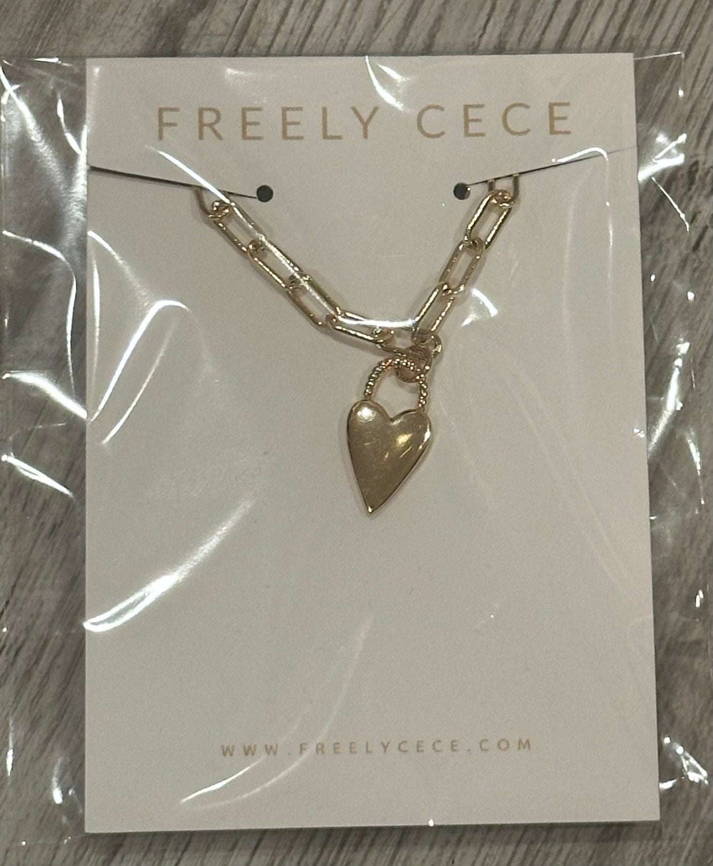 Emily Heart Charm Necklace