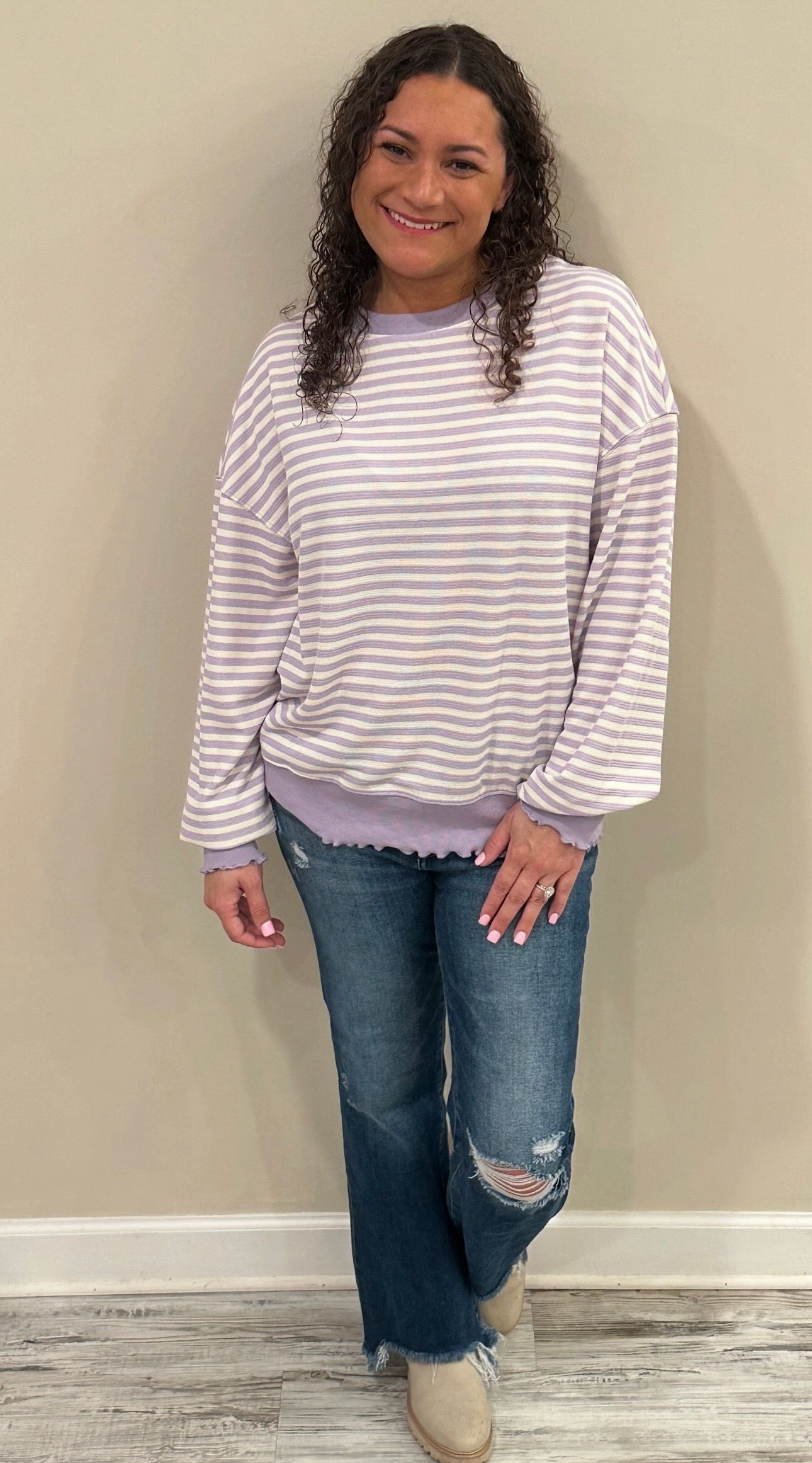 Striped Alysia Top