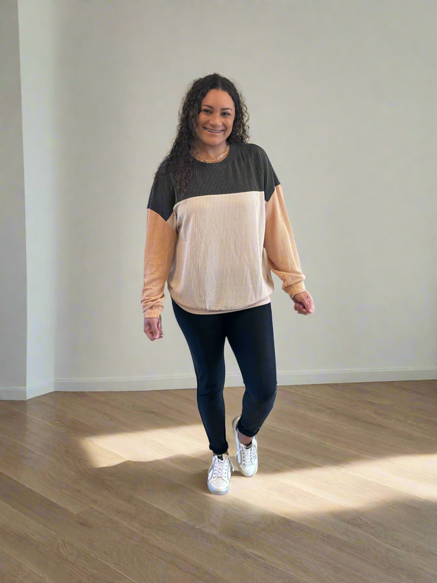 Lucy Fall Ribbed Top