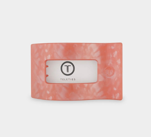 Teleties Rectangle Dreamsickle Flat Hair Clip