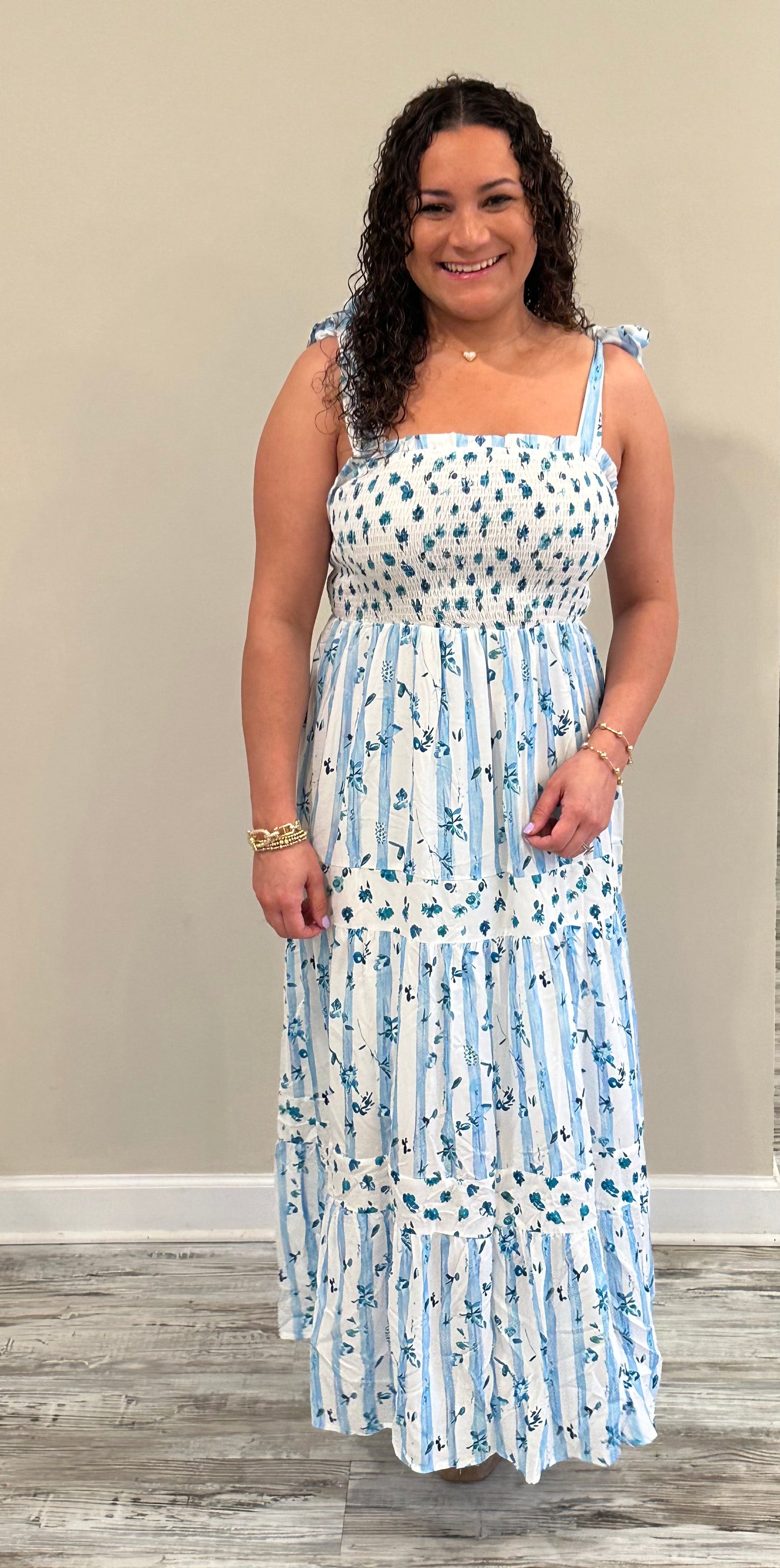 Blue Dreams Maxi Dress