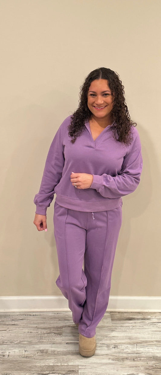 Purple 2 Piece Set