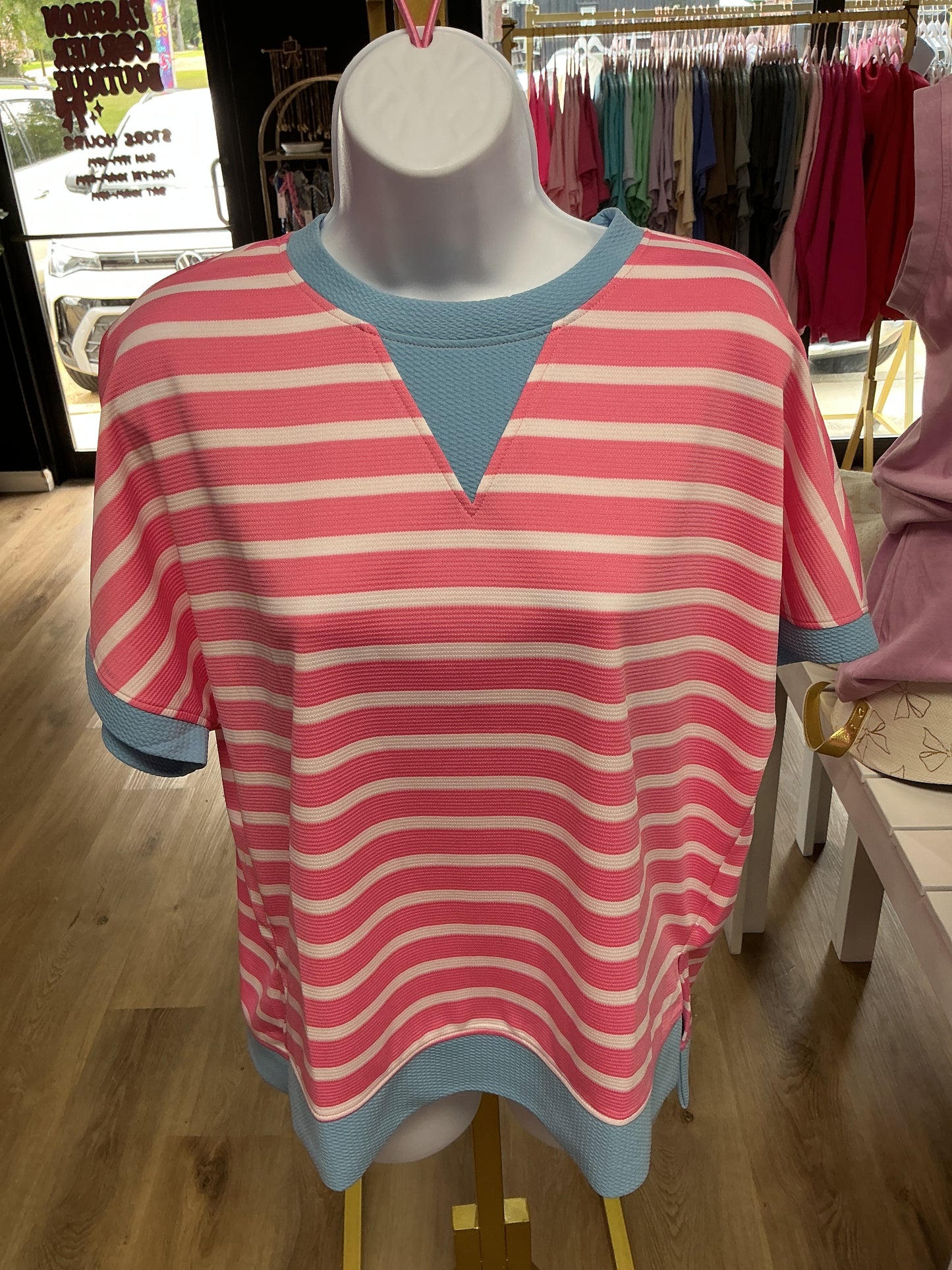 Cotton candy tee