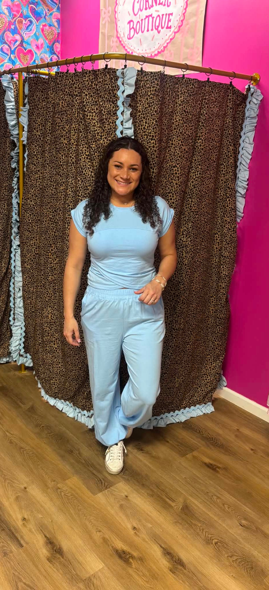 Angel Blue Pants Set