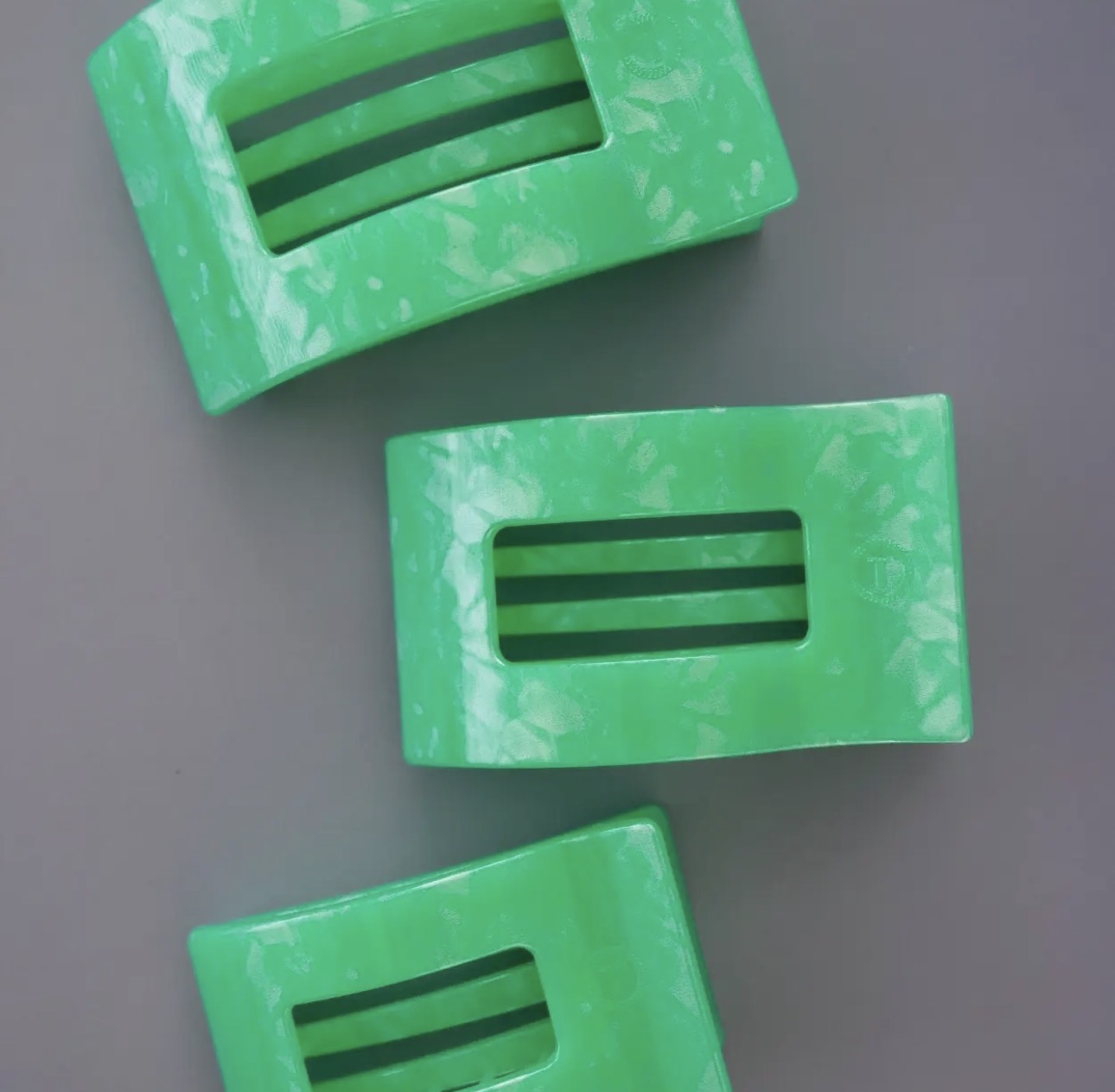 Teleties Flat Rectangle Hair Clip |
Seafoam Spring Splash