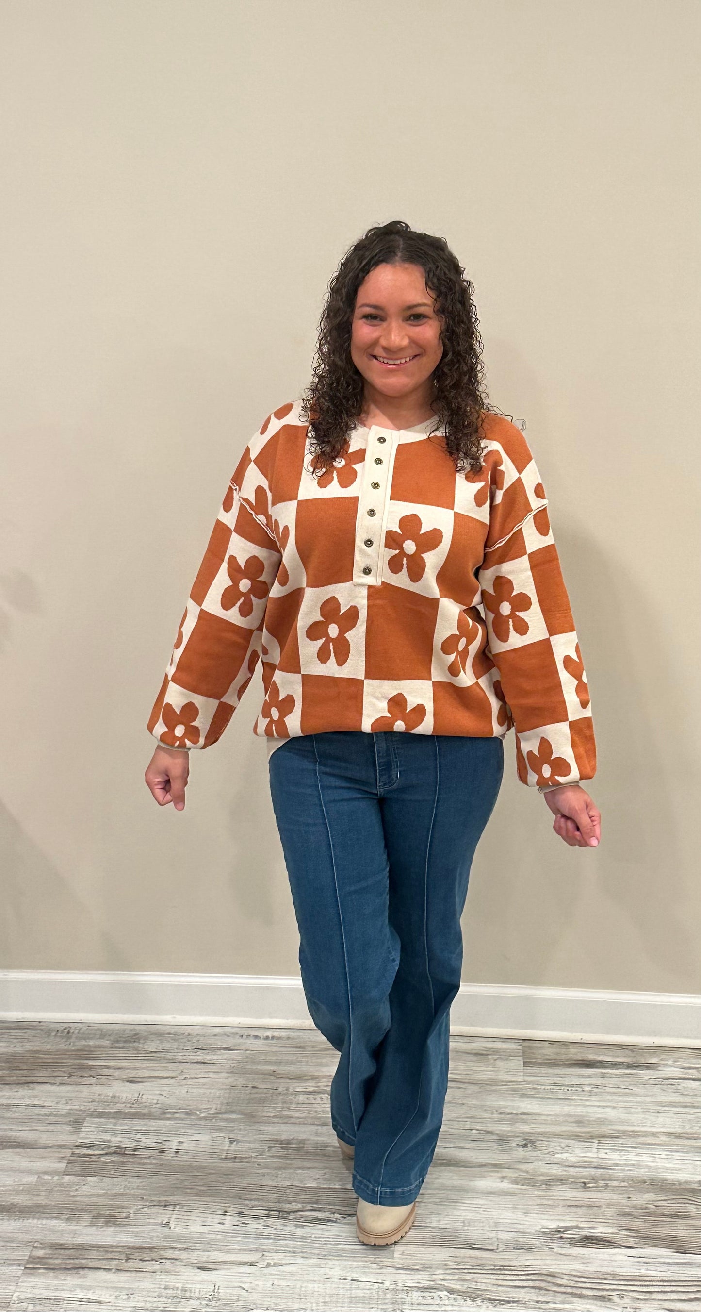 Curry Flower Sweater