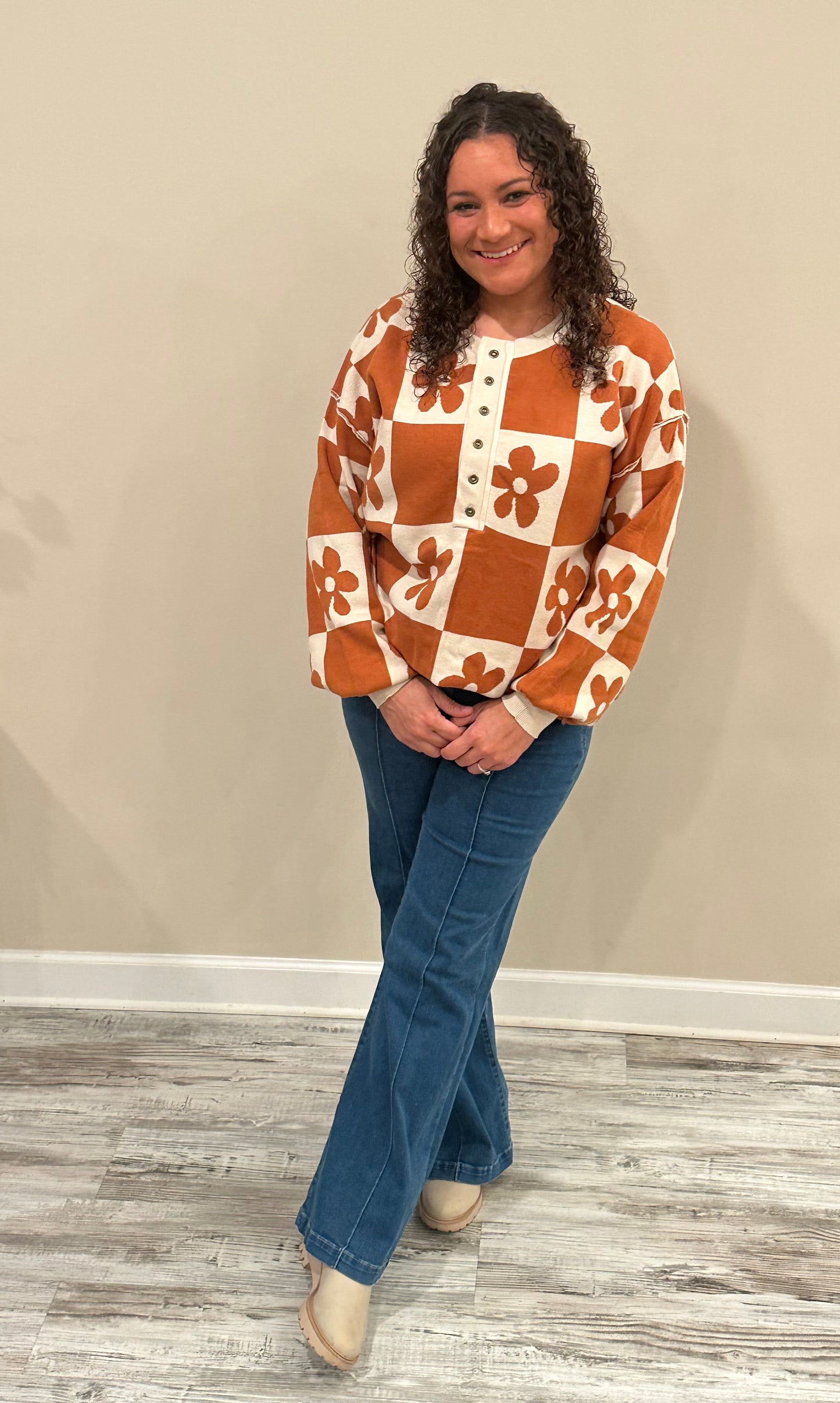 Curry Flower Sweater