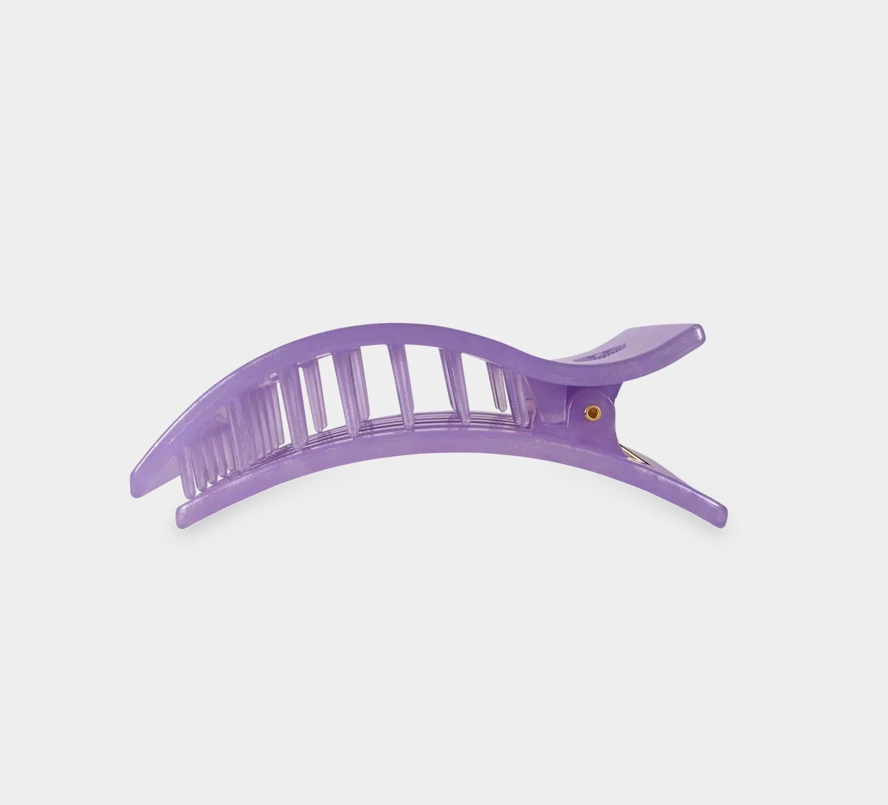 Teleties Flat Rectangle Hair Clip |Lavender Mist