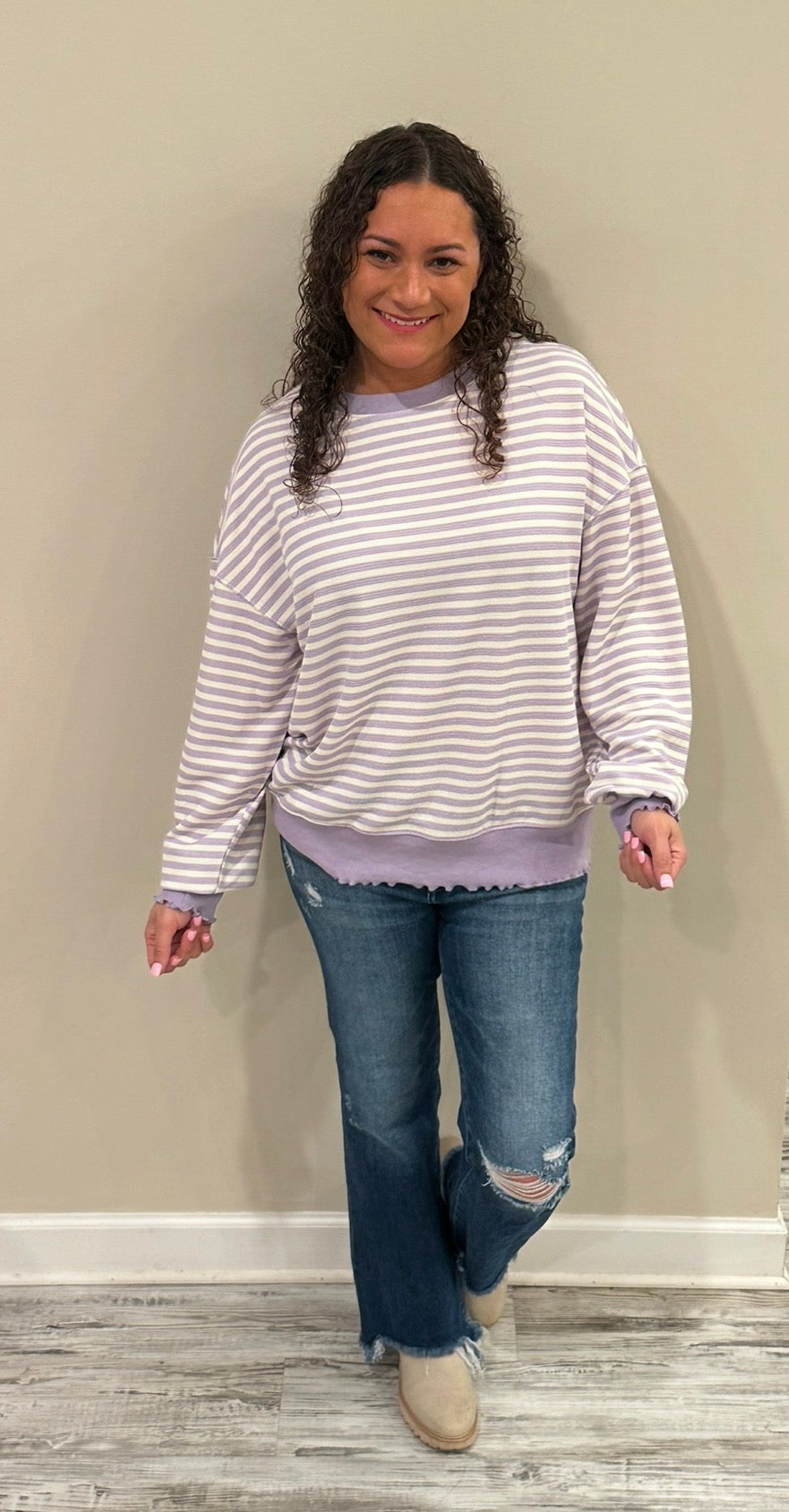 Striped Alysia Top