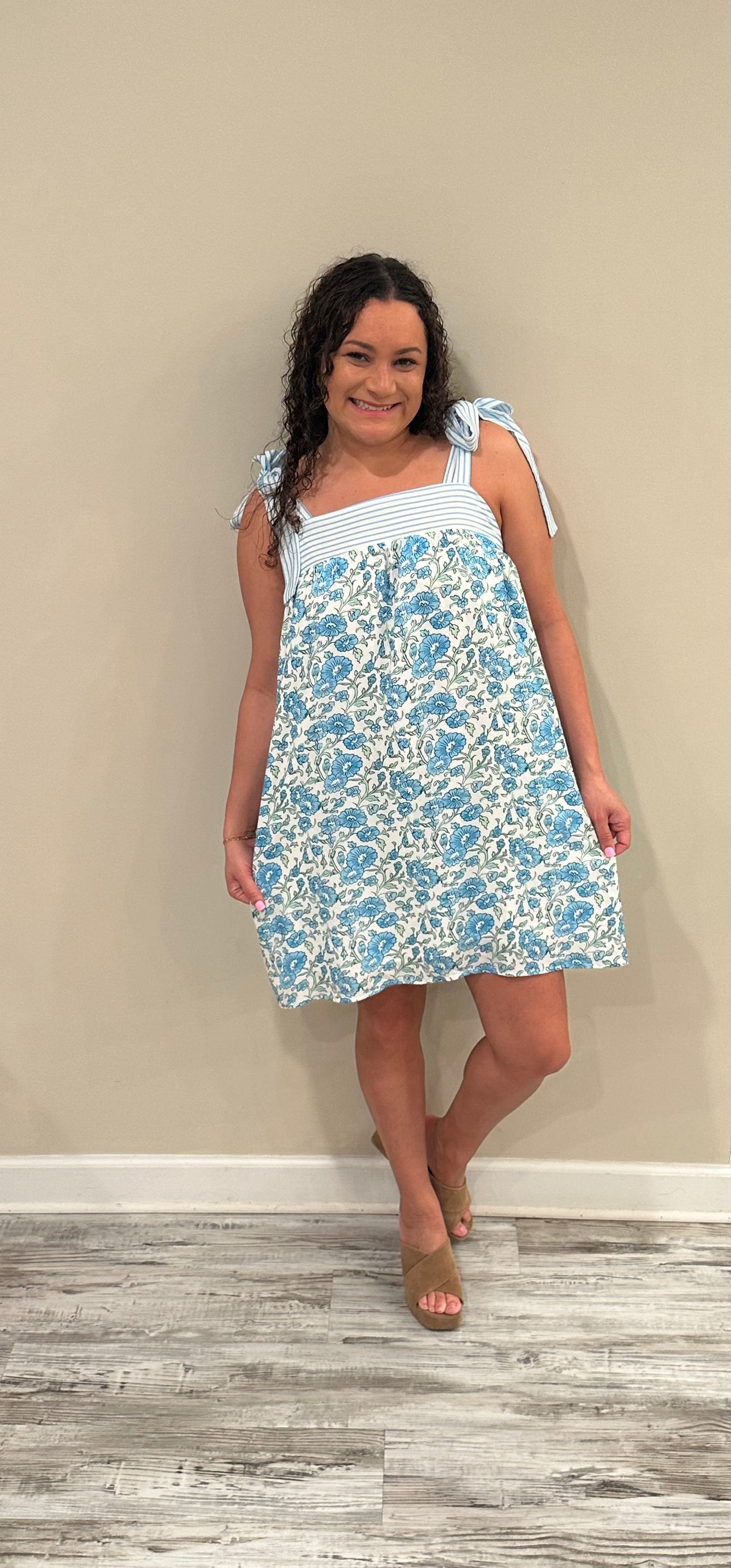 Jessica Blue Dress