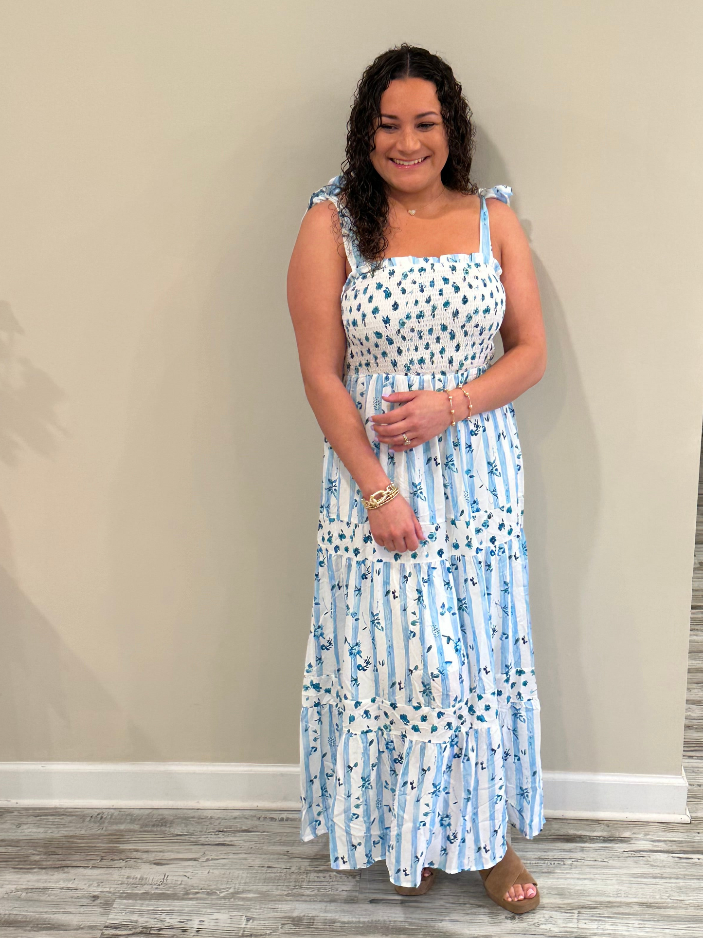 Blue Dreams Maxi Dress