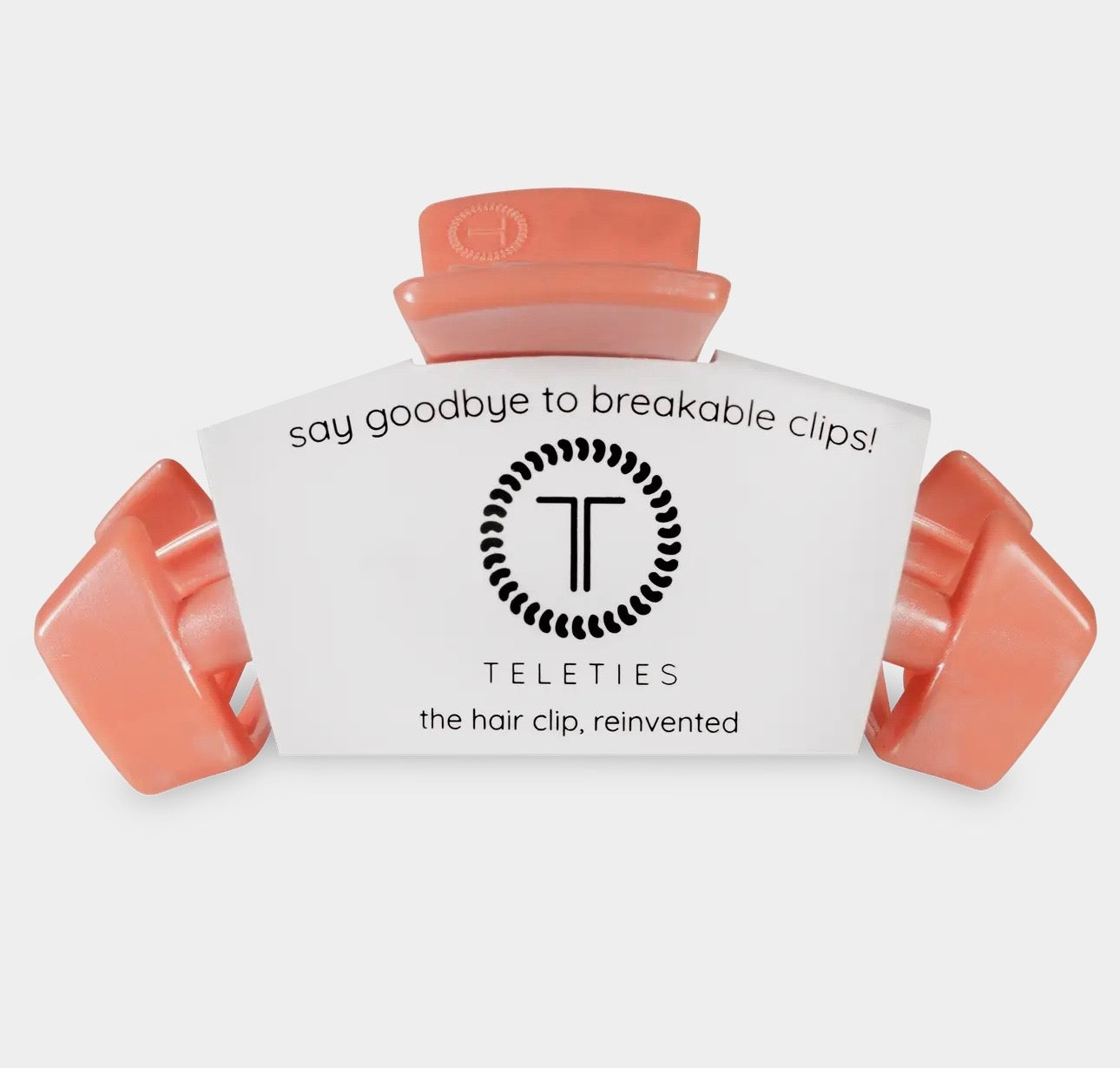 Teleties Classic Hair Clip | Dreamsicle