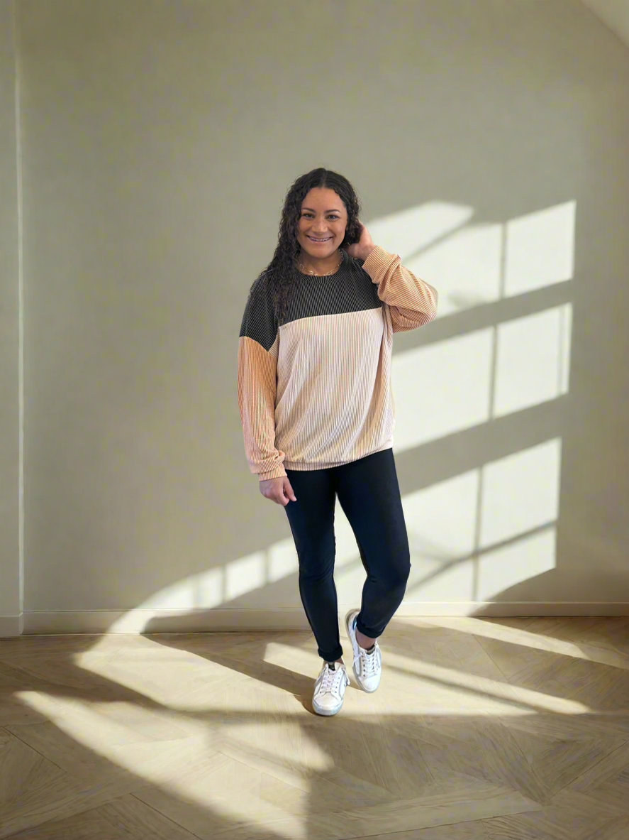 Lucy Fall Ribbed Top