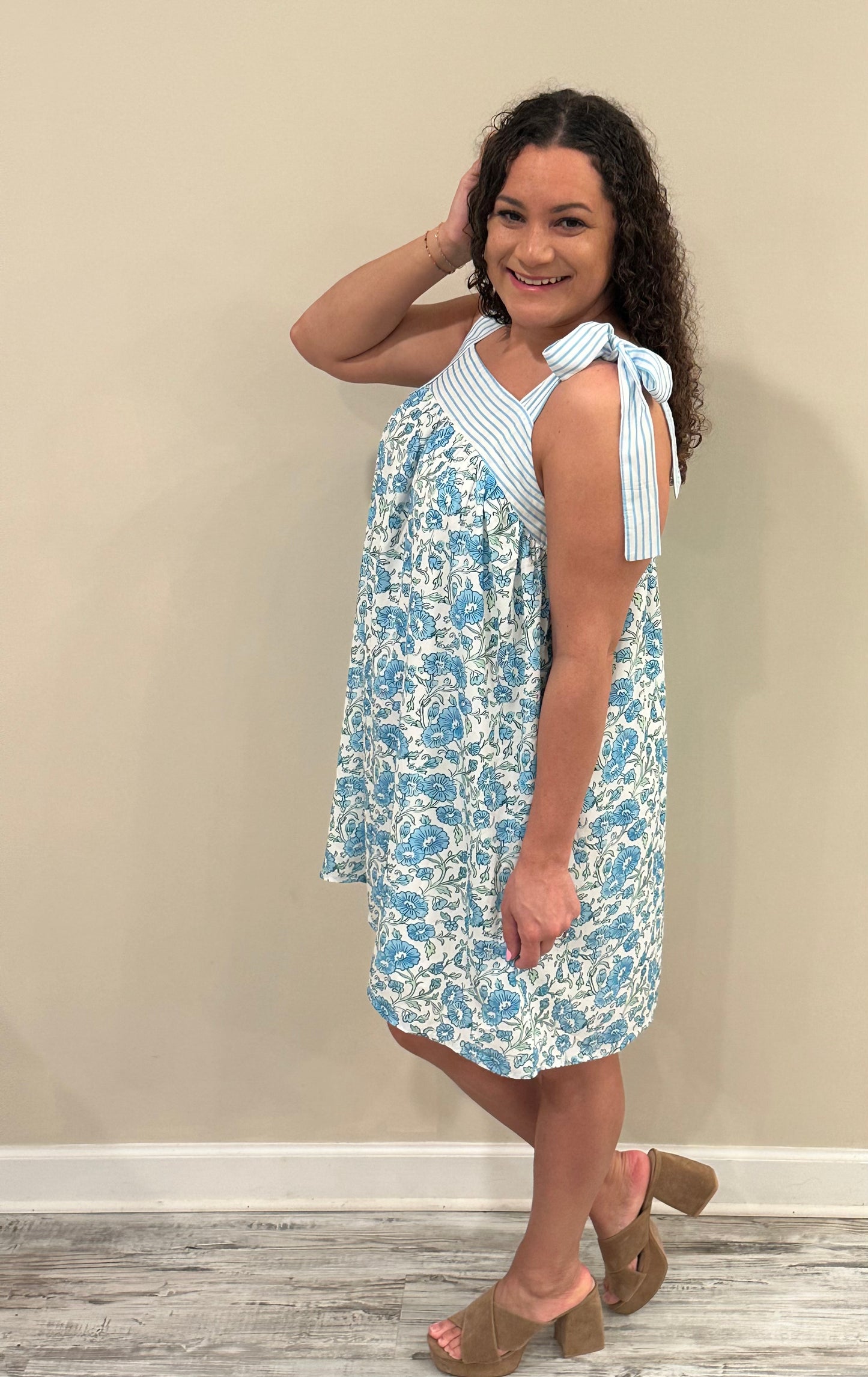 Jessica Blue Dress