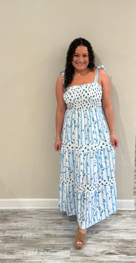 Blue Dreams Maxi Dress
