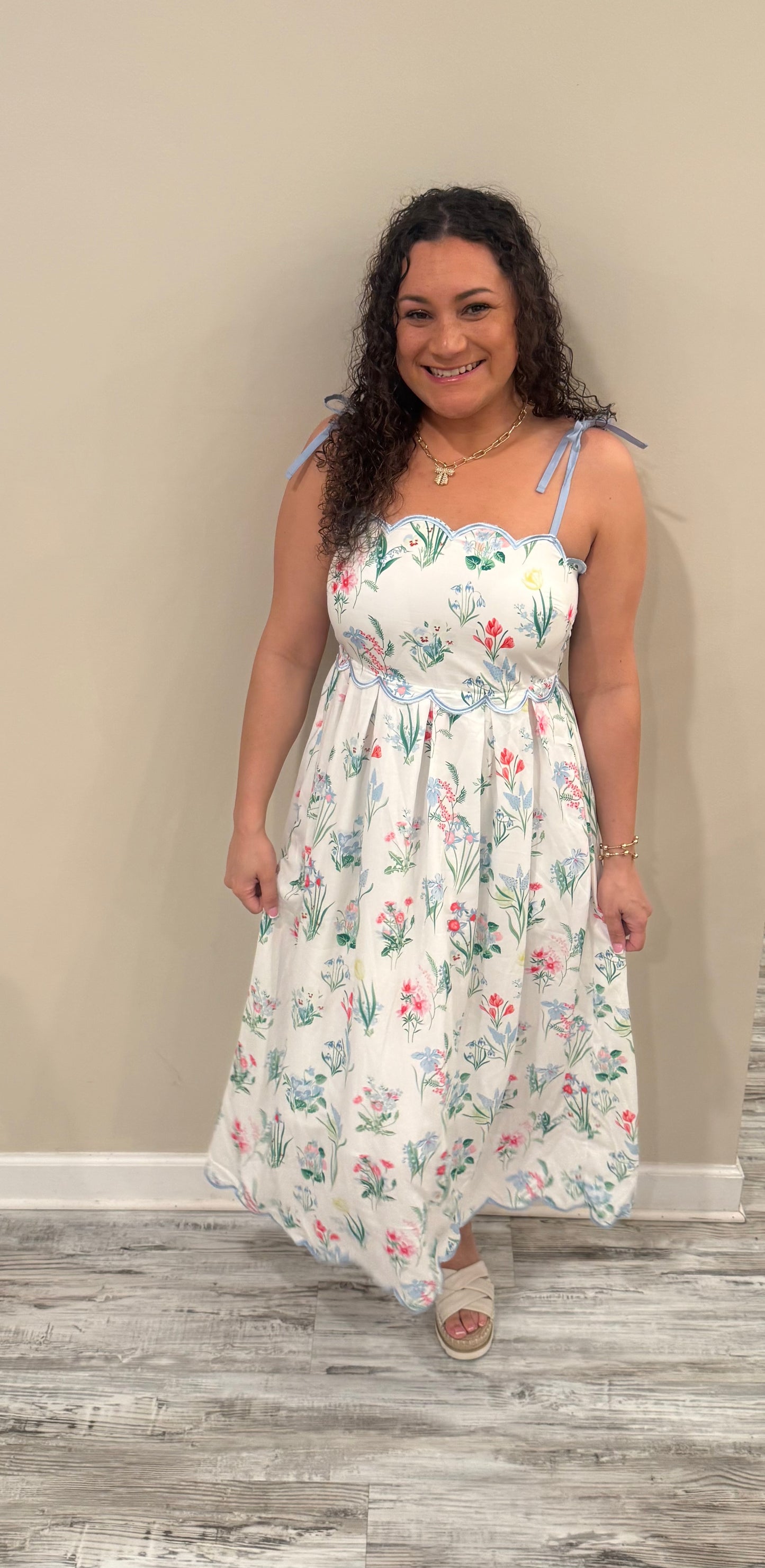 Ella Flower Dress with pockets