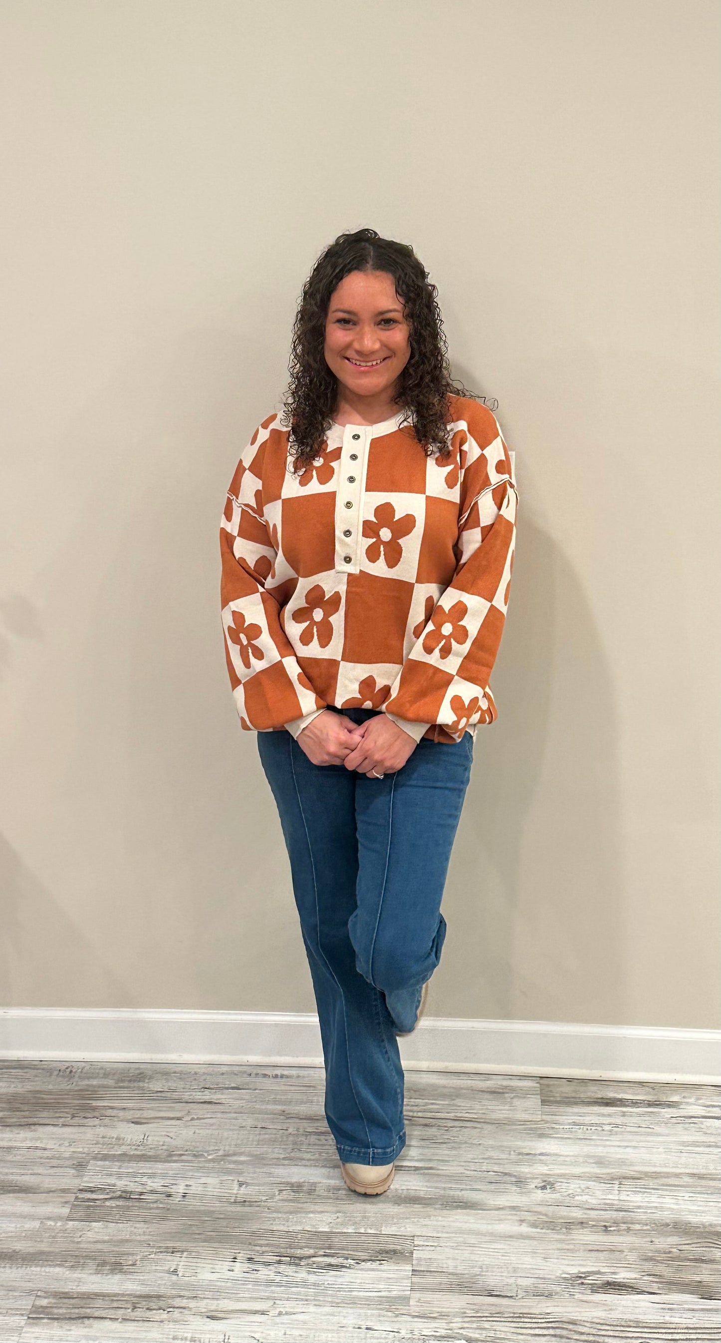 Curry Flower Sweater