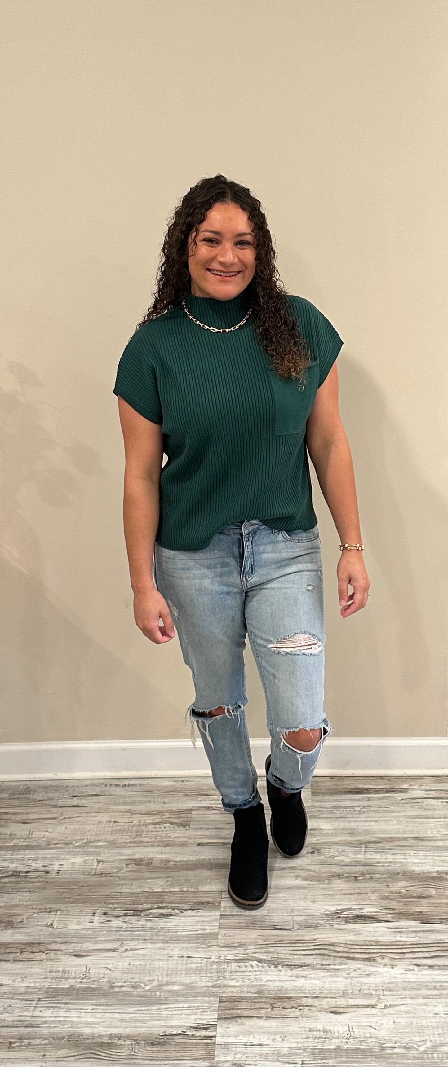 Melissa Green Sweater Top