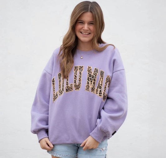 Lilac Lulu Mac Sweatshirt