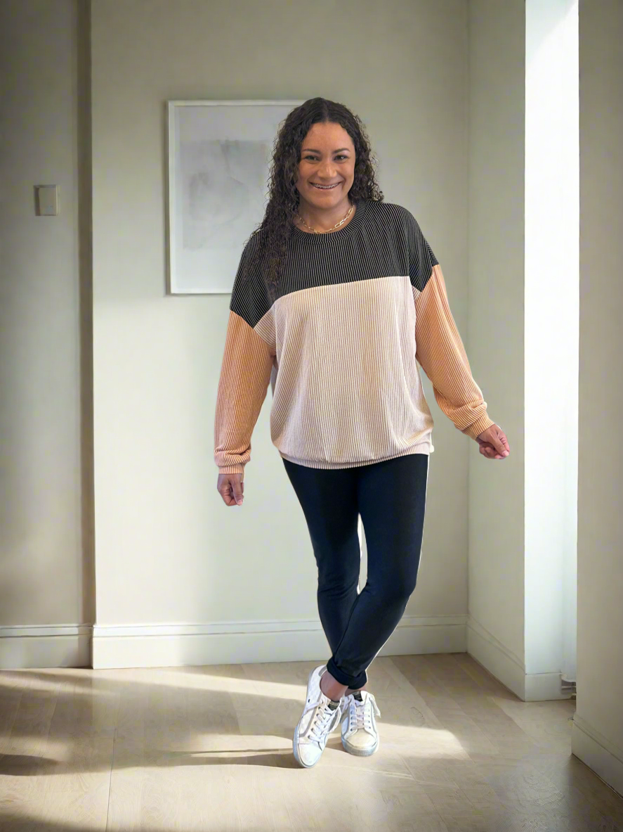 Lucy Fall Ribbed Top