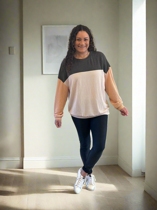 Lucy Fall Ribbed Top