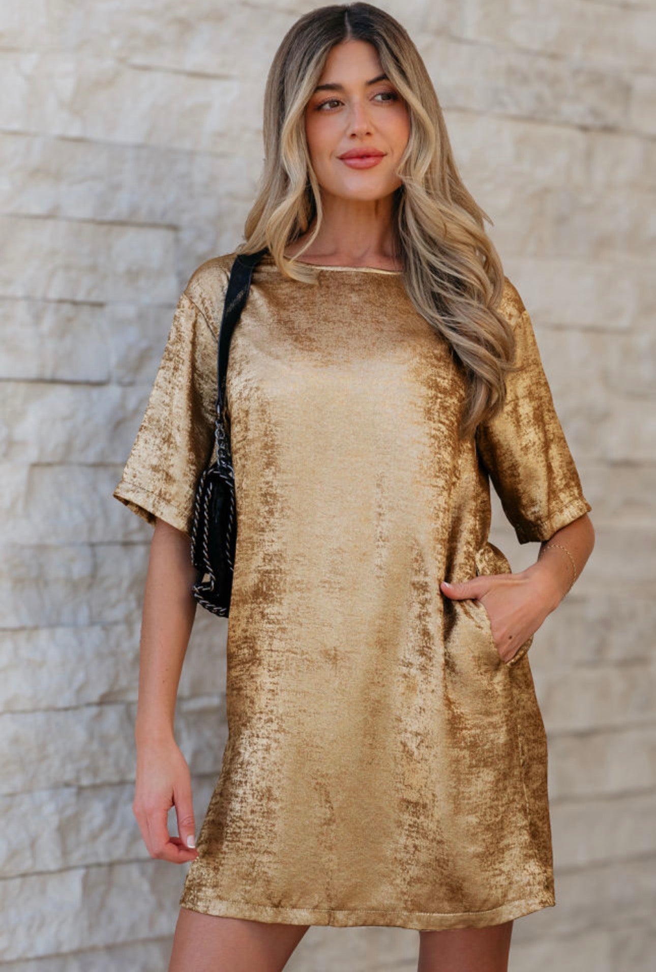 Gold Dress