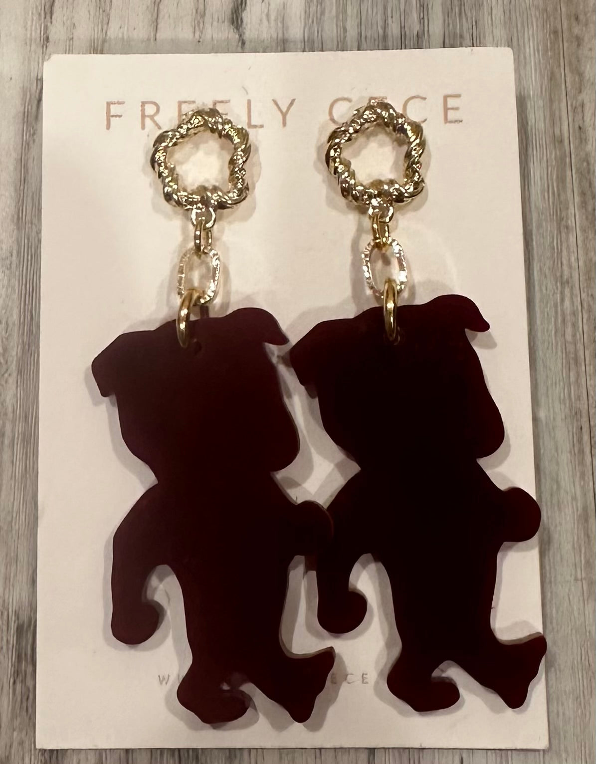 MSU Bulldogs Earrings