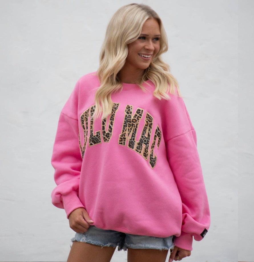 Bubblegum Pink Lulu Mac Sweatshirt
