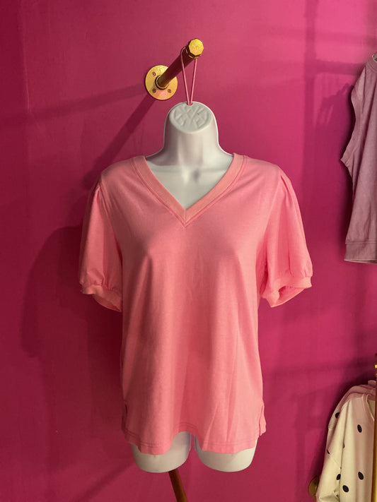 Soft pink tee