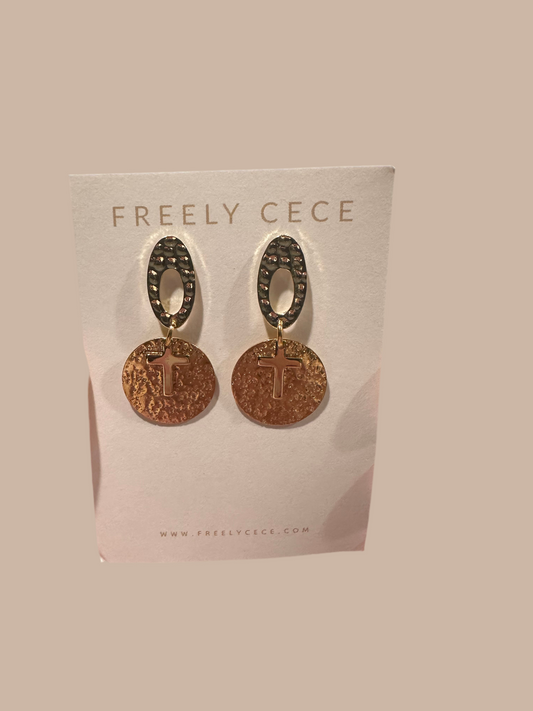 Janay Cross Earrings
