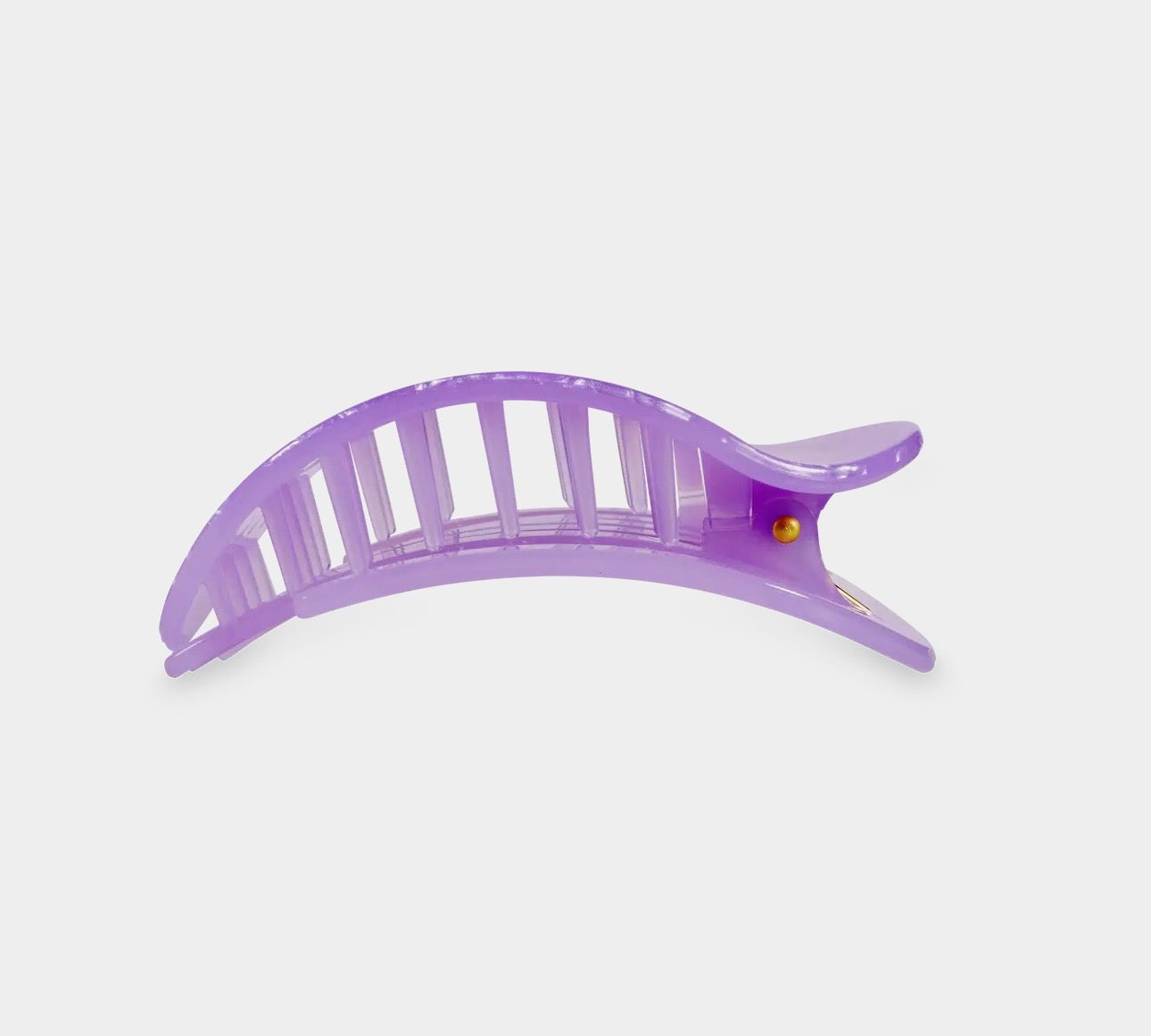 Teleties Flat Round Hair Clip|Lavender Mist