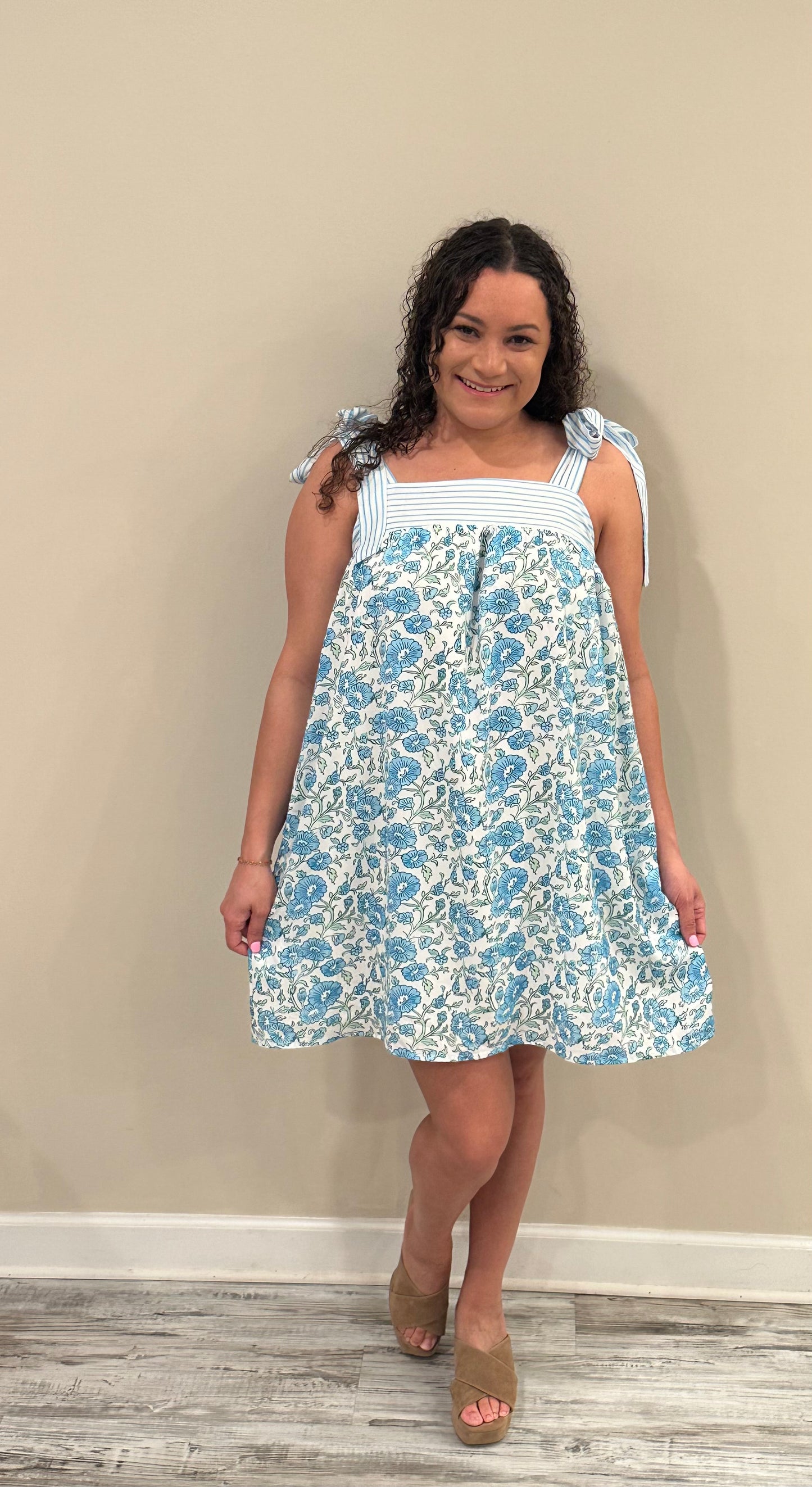 Jessica Blue Dress