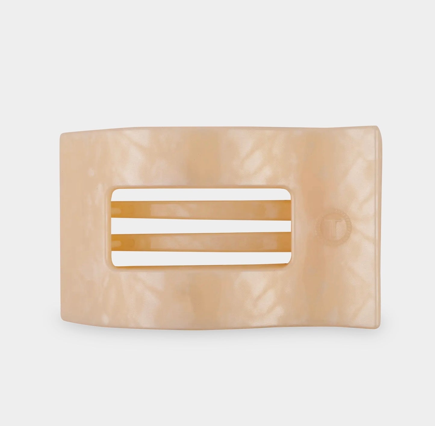 Teleties Flat Rectangle Hair Clip | Soft Surf