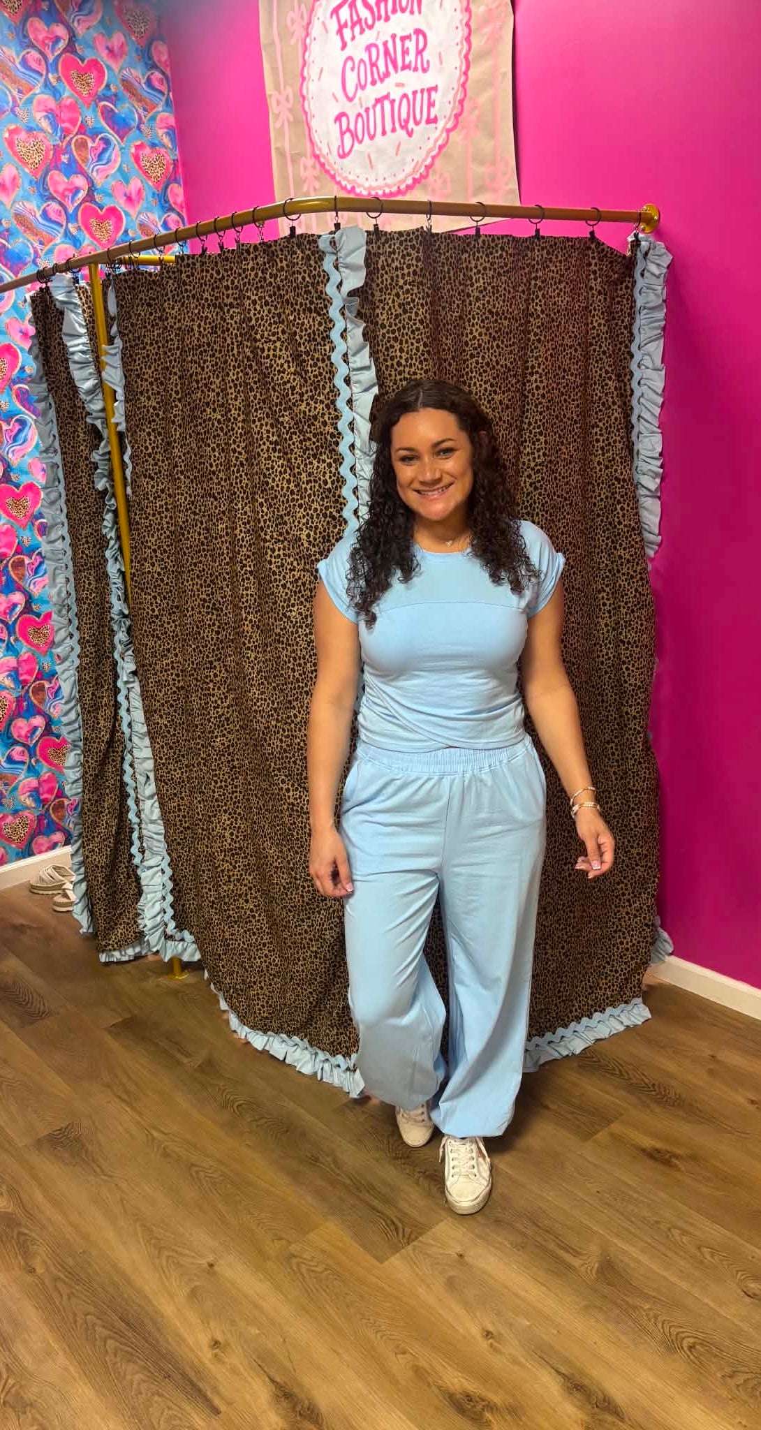 Angel Blue Pants Set