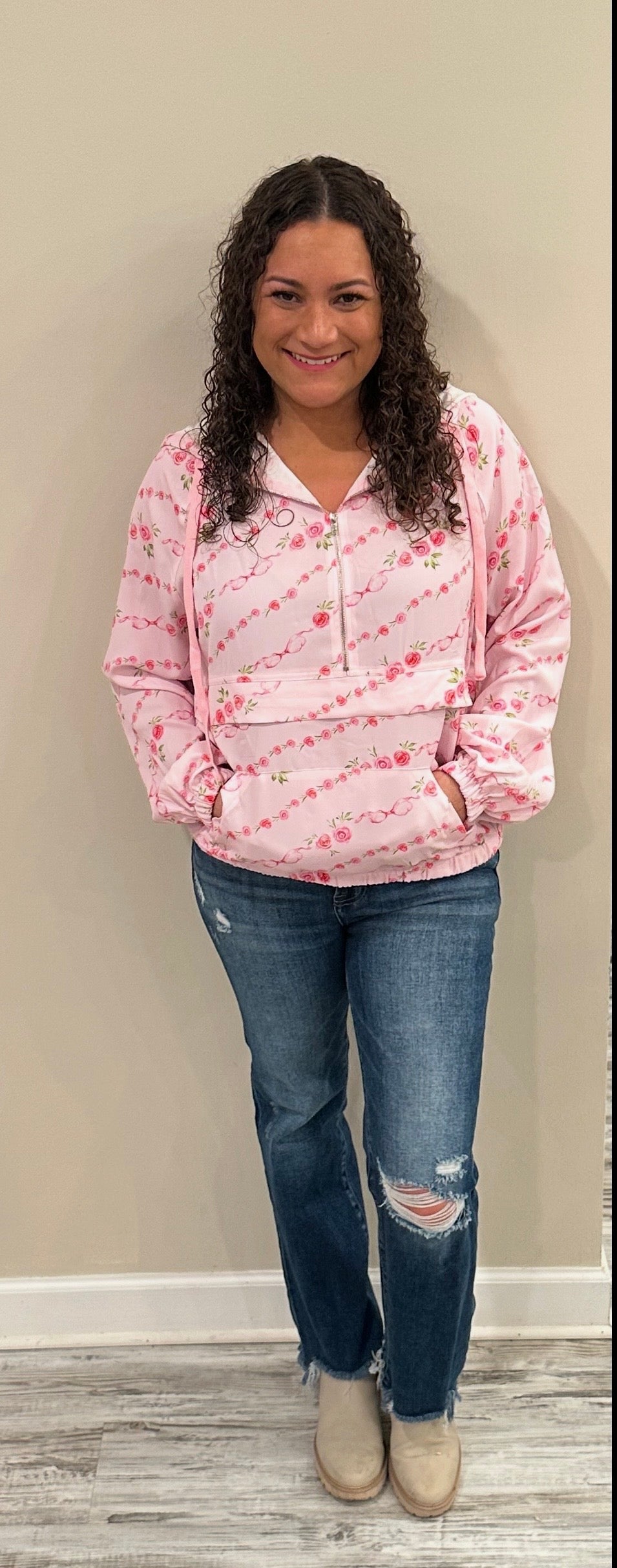 Floral Light Weight Jacket