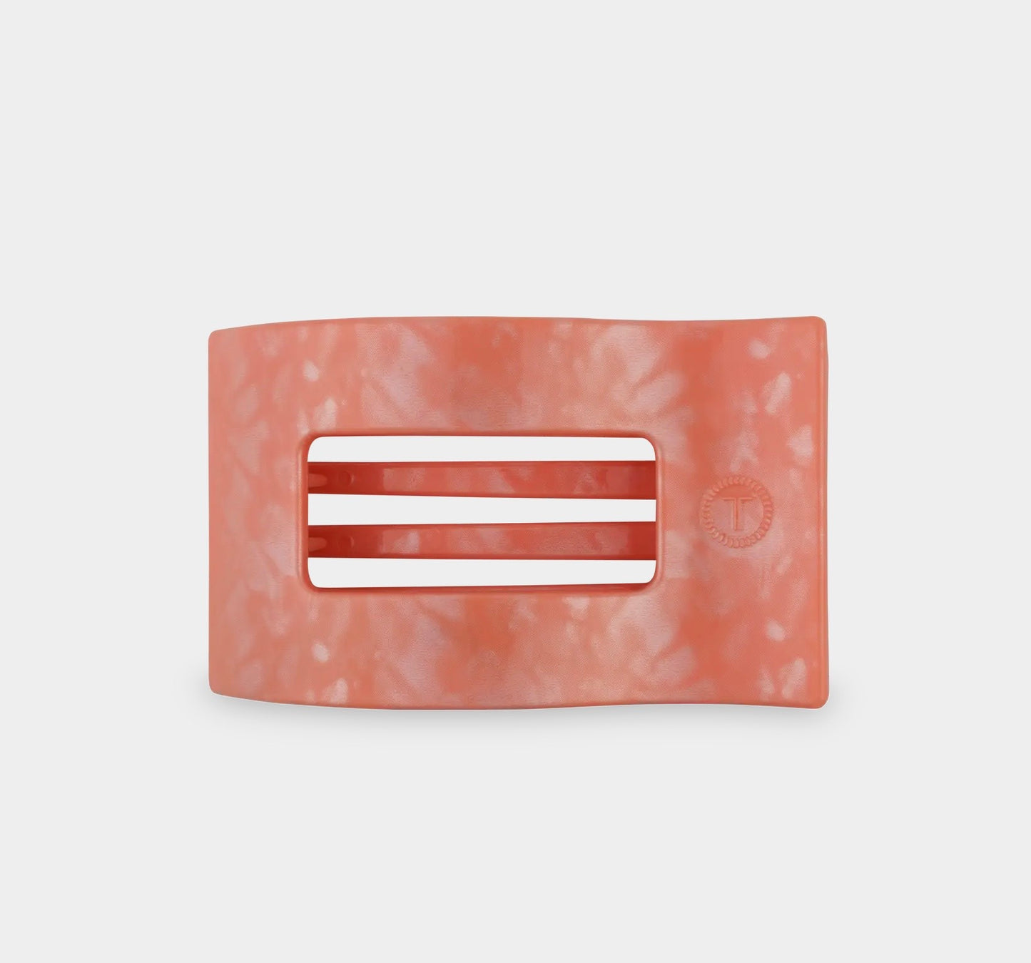 Teleties Rectangle Dreamsickle Flat Hair Clip