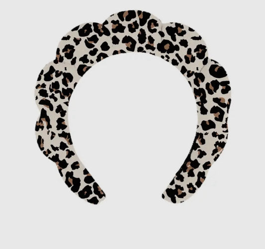 Cheetah Spa Headband