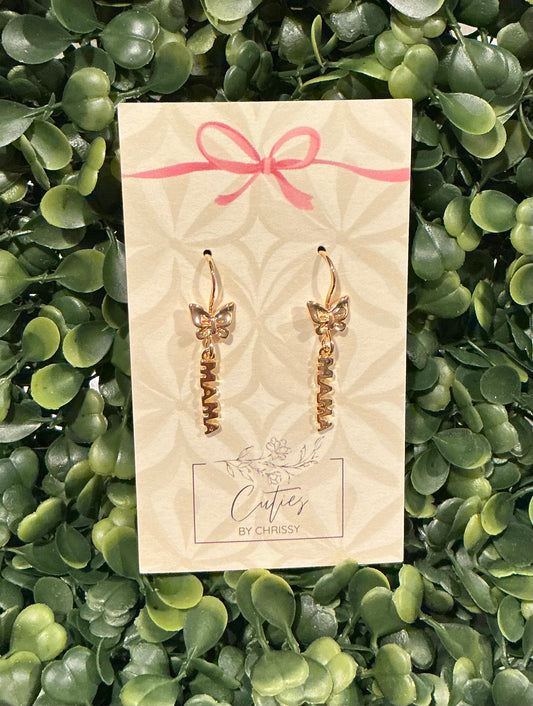 Gold Mama Earrings