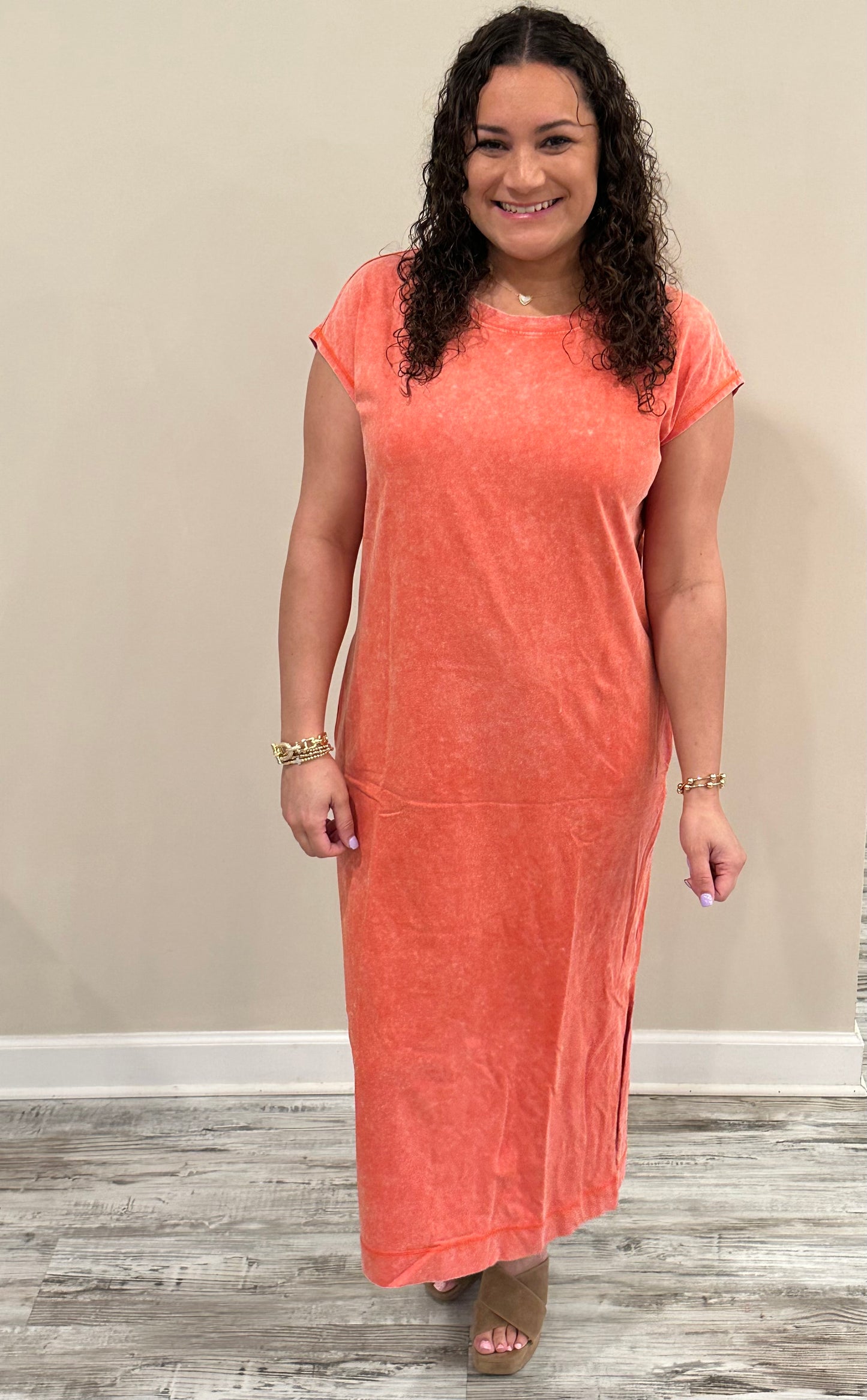 Mattie T-Shirt Dress With Pockets