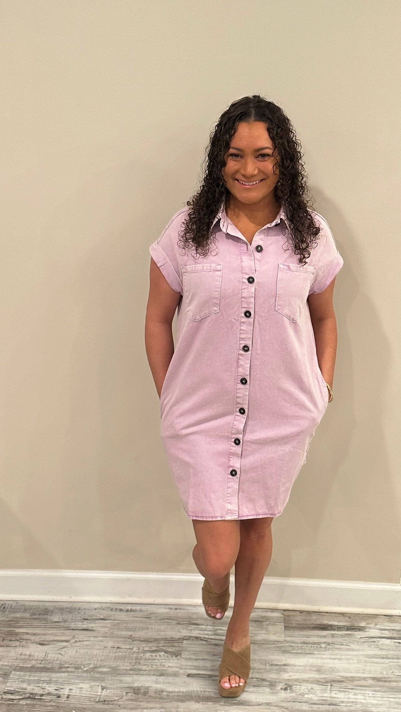 Purple Pastel Leah Dress