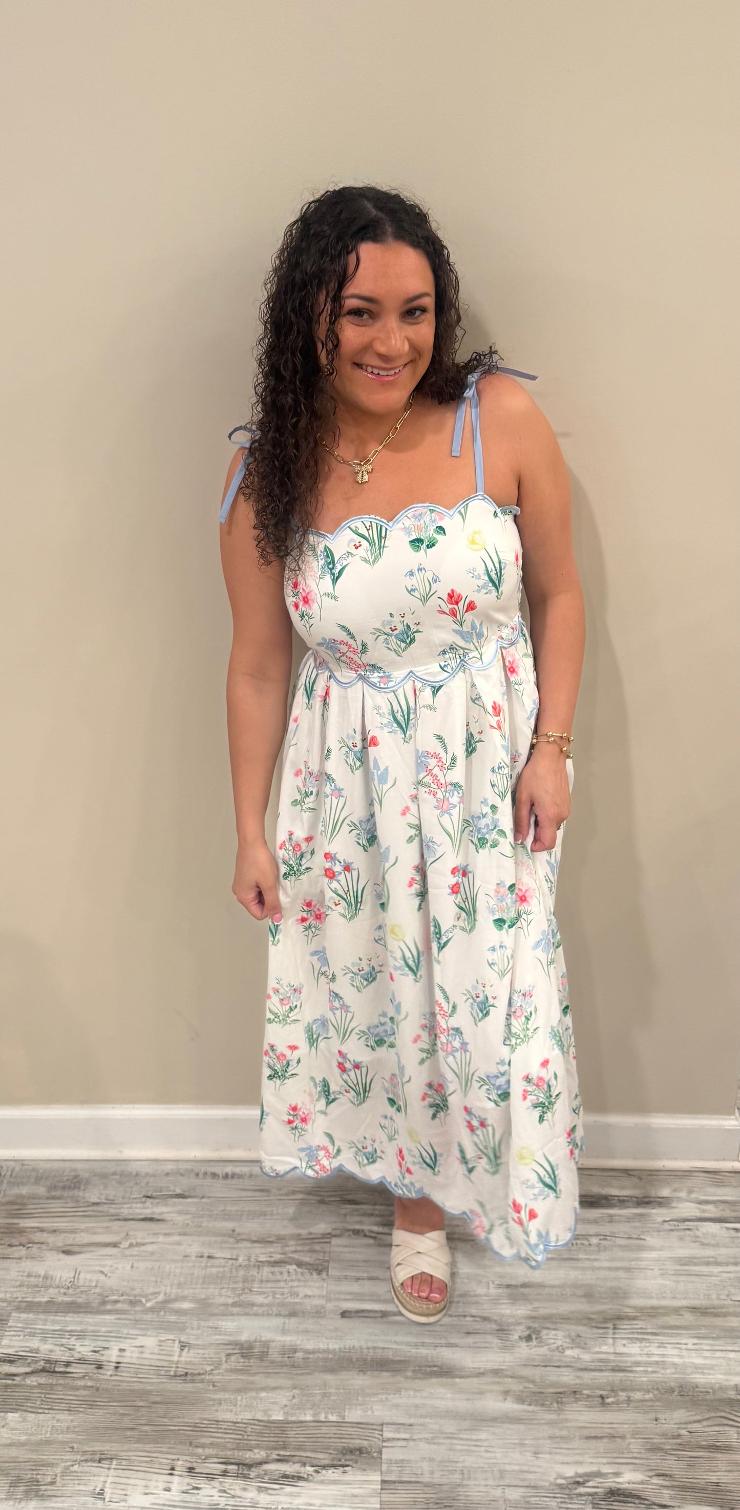Ella Flower Dress with pockets