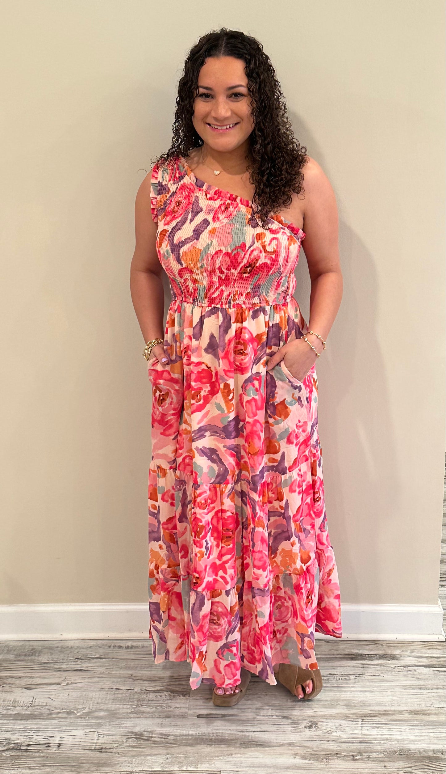 Elizabeth Maxi Dress with Pockets