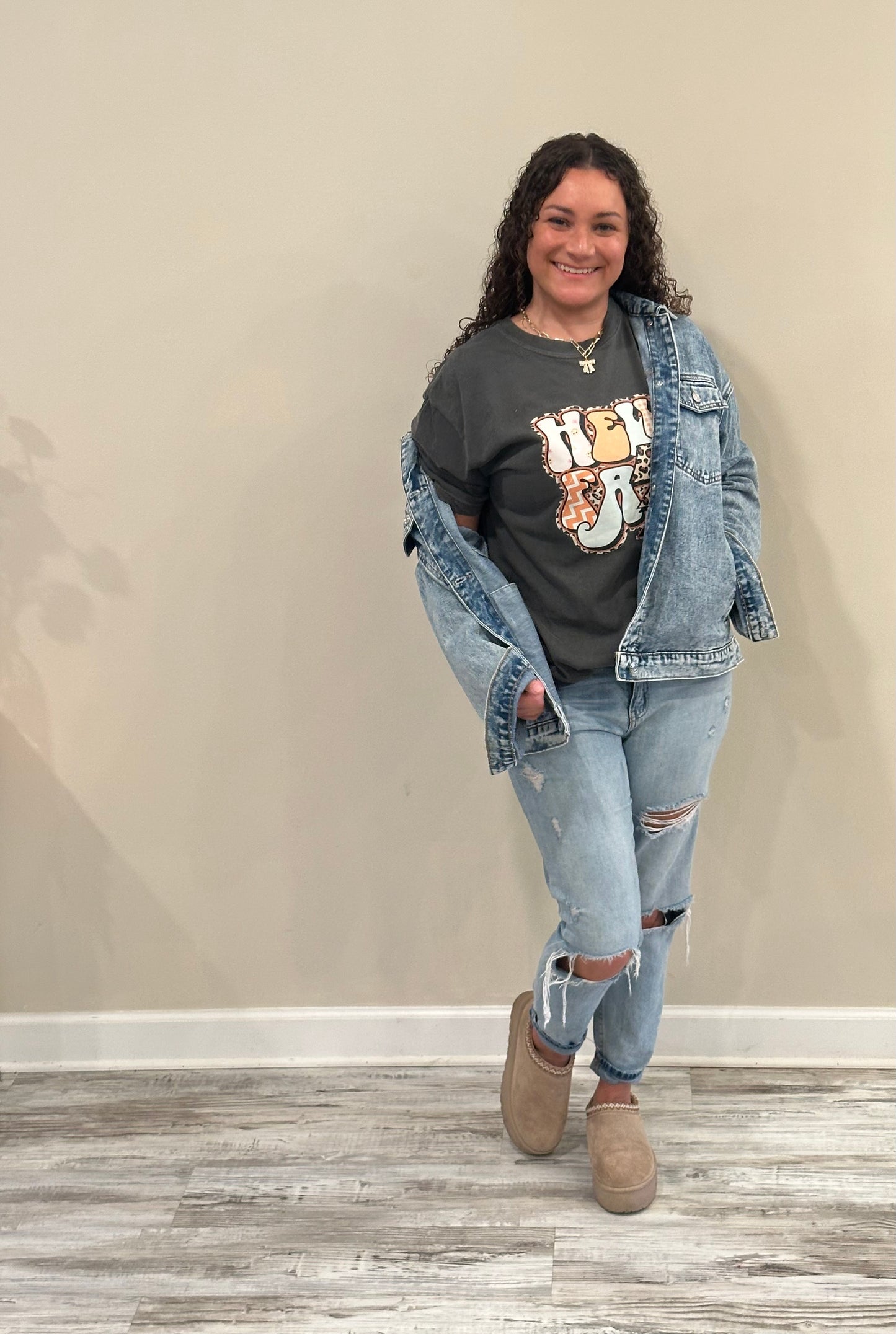 Hello Fall Comfort Colors T-Shirt