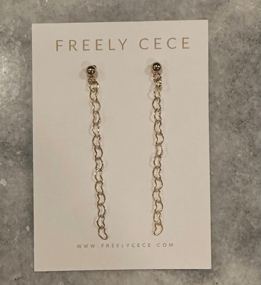 Small Hearts Together Forever Earrings