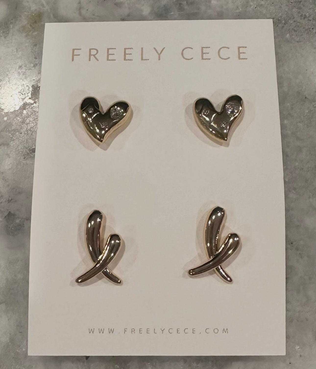 Heart Double Pack Earrings